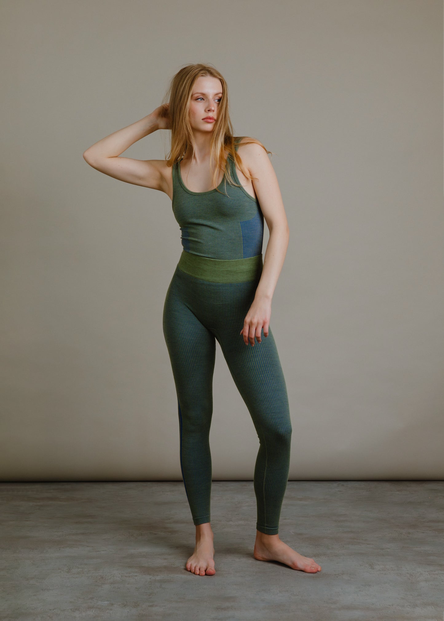 Legging Kirra - Olive & Índigo